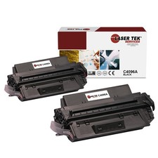 2Pk LTS 96A C4096A Black Compatible for HP LaserJet 2000 2100 Toner Cartridge picture