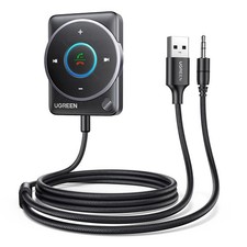 UGREEN Bluetooth 5.4 Aux Car Adapter, [Enhanced Connection & Noise Cancellation] picture