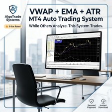 VWAP EMA ATR Expert Advisor MT4 - Auto Trading Most Traders Use Wrong picture