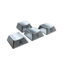 Metal WASD Keycaps Zinc Alloy Side Engraving Keycap Set 4PCS Mechanical picture
