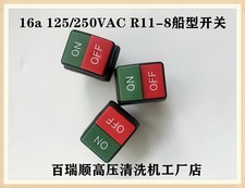 1PC NEW SCI R11-8 Power On Off Rocker Switch 4 Pin 16A 250VAC Red picture