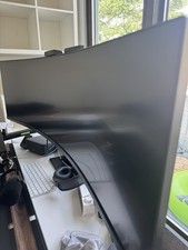 Open Box Philips Brilliance 499P9 49”5120x1440 Curved QHD DUAL MONITOR , Webcam picture