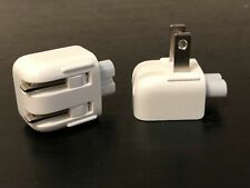 2 x Pcs Genuine Apple MagSafe AC Wall Adapter DUCKHEAD 2 PRONG PLUG 45W 60W 85W picture