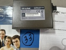 TP-Link MC100CM 10/100Mbps Fast Ethernet Fiber Optic Multi-Mode Media Converter picture