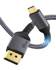 USB to DisplayPort, 8K 60Hz -to DP Cable 10FT/3M (4K 60Hz 144Hz 120Hz 2K 240H... picture