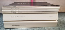 2004  APPLE MAC MOTION DVD STUDIO FINAL CUT PRO TUTORIAL TUTORIALS BOOKS SET picture
