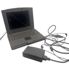 Vintage Apple Macintosh PowerBook Duo 2300c PowerPC Laptop Powers On AC Adapter picture
