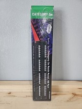 SHAXON Spectrum Series MP155HA488-B CAT 5e Patch Panel 48 port RJ45-to-110 NOB  picture
