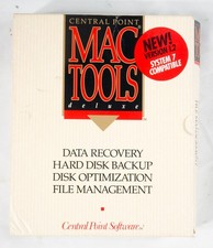 Central Point Mac Tools deluxe version 1.2 MacOS BOX41 picture