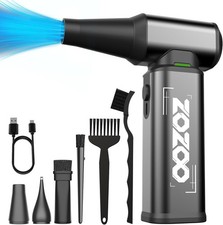 ZOZOO Electric Compressed Air Duster 180000RPM Cordless Brushless Rechargeable picture