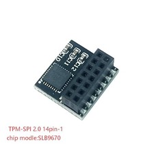 USTPM2.0 14pin SPI Laptop SLB9670 Security Module for ASUS PRIME B760-PLUS-CSM picture