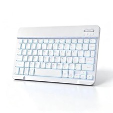 Mini Bluetooth Keyboard, Small Portable Wireless Rechargeable Keyboard with 7... picture