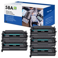 [With Chip] 5PK CF258A Toner Compatible With HP LaserJet Pro MFP M428dw M404n picture