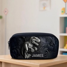 Personalized Kids Dinosaur Backpack Back To School Birthday Gift Boys Toddler Up picture