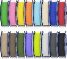 SUNLU PLA Matte Filament 16 Color Bundle Multicolor, PLA 3D Printer Filament ... picture