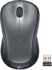 Logitech - M310 Wireless Optical Ambidextrous Mouse - Silver (910-001675) picture