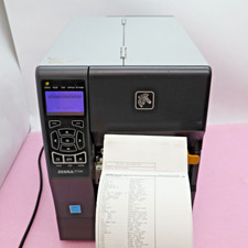 ZEBRA ZT230 123100-200 Label Thermal Printer SERIAL USB Tested Working T5-C picture