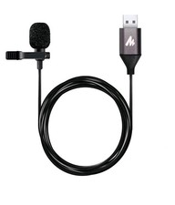 MAONO USB Lavalier Microphone 192KHZ/24BIT Plug & Play Omnidirectional Lapel picture