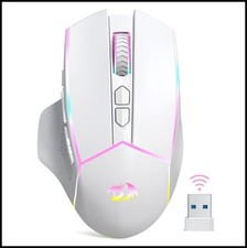 Wireless Gaming Mouse Tri-Mode 2.4G Bluetooth USB-C 24000 DPI RGB Ergonomic picture
