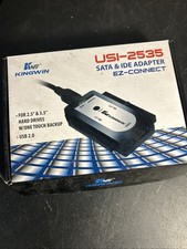 Kingwin EZ-Connect USI-2535 USB 2.0 to SATA & IDE Hard Drive Adapter picture