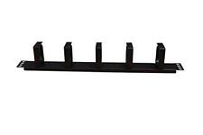 1U Horizontal Rack Mount Metal Cable Management With 5 D-Rings picture