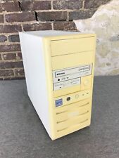 Vintage Custom Beige/White AT PC Computer w/Motherboard/Drives/HDD picture