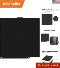 Build Plate PEI for 3D Printer Textured Double Sided Heated Steel Sheet picture