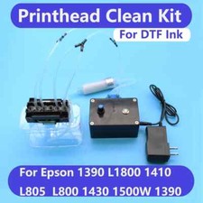 DTF Ink Printhead Clean Unclog Kit Circulation For Epson L1800 L805 1390 L800 picture