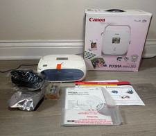 Canon PIXMA mini260 Compact Photo Printer FACTORY SEALED NEW NIB 4x6 4x8 picture