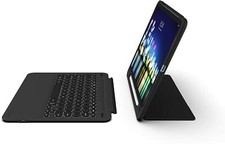 Zagg Slim Combo Book Go Backlit Ultra-Slim Keyboard +Case iPad Pro 11-Inch Stand picture