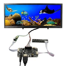 HD Audio LCD Controller Board With 12.3inch HSD123KPW1 1920x720 IPS LCD Panel picture