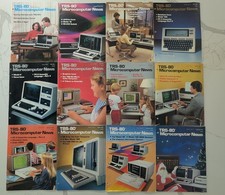 TRS-80 Microcomputer News 1983 Complete Year Lot 12 Issues Vol 5 Radio Shack picture