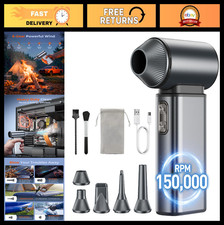 High-Power Mini Electric Air Duster 150,000RPM | Rechargeable Cordless Blower fo picture