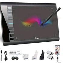 Ugee M708 Professional Graphics Tablet Wired USB with Pen 359mm x 210mm x8mm NEW picture