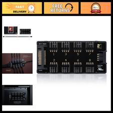 8-Port PWM Fan Hub, Magnetic Design, Short Circuit Protection, PC Cooling Access picture