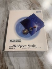Vintage IBM WebSphere Studio 3.0 New Sealed picture