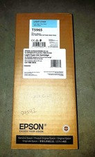 Genuine Epson T5965 Light Cyan Ink Cartridge Stylus Pro 7890 7900 EXP 2019-2020 picture