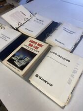 Lot of (5) Vintage Sanyo MBC-550 Series GW-BASIC/EasyWriter II/User's Guide picture