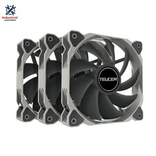 TEUCER 3-Pack Xuanfeng XF-01 Non-RGB 12cm Quiet High Air Flow for CPU Cooling picture