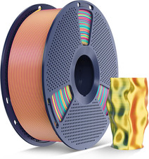 SUNLU Silk Triple Color PLA Filament, Silk PLA 3D Printer Filament 1.75Mm, Neatl picture