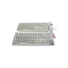 Lot of 2 eMachines KB-2971 PS/2 Wired Plug & Play QWERTY Keyboard picture