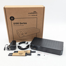 Cradlepoint E100 Enterprise 4G LTE Router 4-Port Dual-Band (BK03-0100C7C-GN) picture