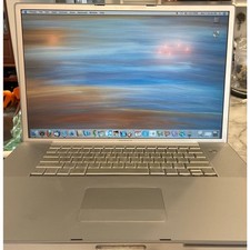 Apple PowerBook G4 17 Inch A1085 Laptop 1.5GHz 512MB 80GB picture