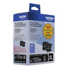 Brother LC1032PKS Innobella High-Yield Ink, Black, 2/PK picture