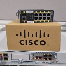 QTY 4 - Cisco IE-1000-8P2S-LM Industrial Ethernet 8-Port PoE+ 2SFP Switch *New* picture