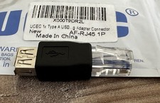 USB A Female to RJ-45 Male Adapter picture