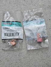 PANDUIT CJ588OR RJ45 MINI-JCK CAT5EMODULE PLASTIC Orange INFORMATION OUTLET New  picture