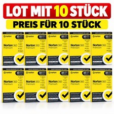 Norton 360 Premium - 10 Pack Bundle | 10 Devices | 1 Year | EXCELLENT LOT picture