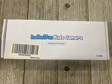 NEW In Box Dragontouch Instantfun Kids Camera Refilled Print Paper 5 Rolls picture