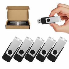 Lot of Ten 4GB Swivel USB 2.0 Flash Drive Thumb Pen Drive Rotating Memory Stick picture